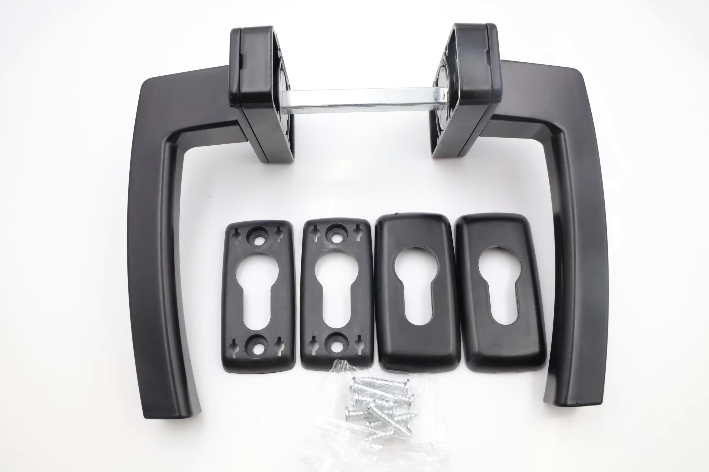 Door Handle Hardware Accessories Set Aluminium Alloy Sliding Door Handled