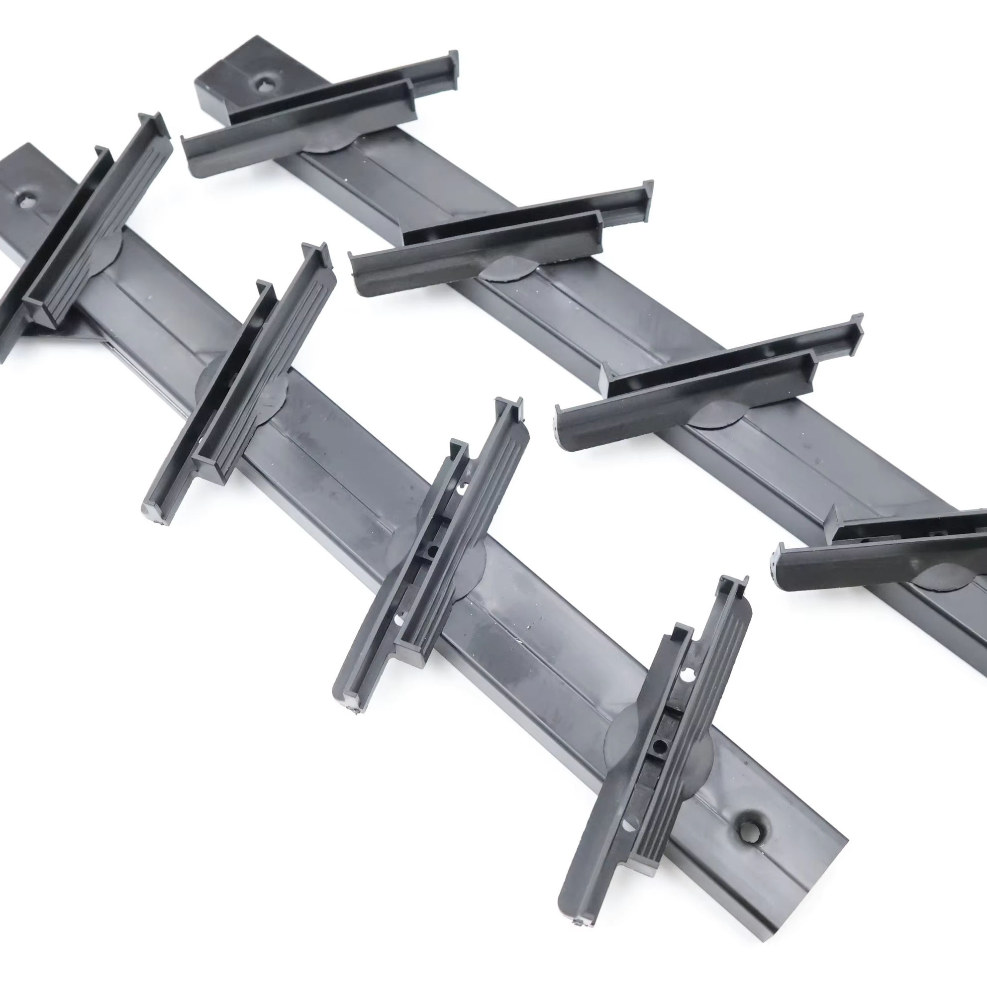 New Arrival Aluminum Window Hardware 4 Feet Blinds Shutter champagne Manuel Operator Butt for Louvre